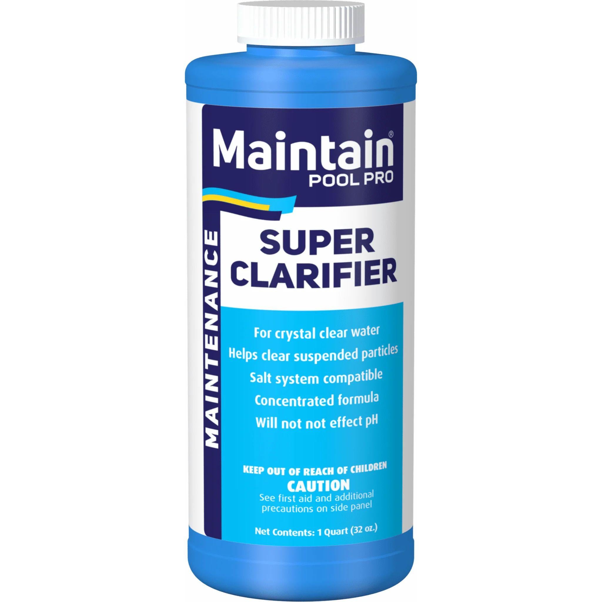 Maintain Super Pool Water Clarifier, 32 oz.
