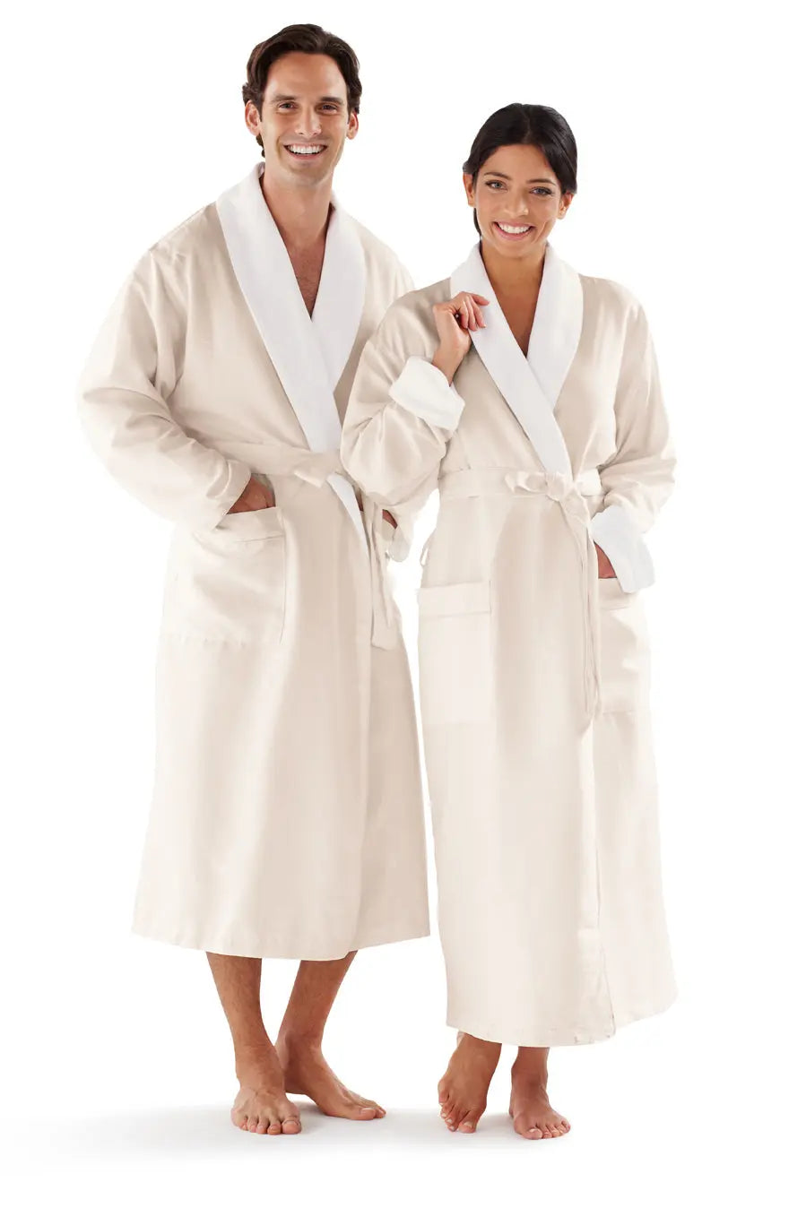 FatTowels Microfiber Luxury Robe – French Knit Terry Lined Spa Robe (10 Pack)