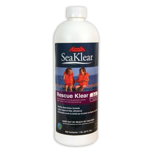 SeaKlear Pool Clarifier, 1 qt, 12-Pack | 90180SKR