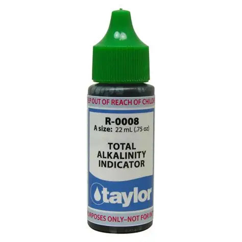 R-0008-A Taylor Total Alkalinity Indicator Reagent | 0.75 Oz BottleR-0008-A Taylor Total Alkalinity Indicator Reagent | 0.75 Oz Bottle