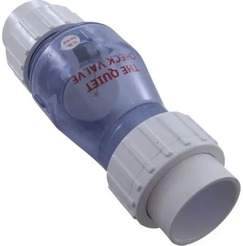 Magic Plastics 1.5" Clear Union Swing Spring Check Valve - Part 0823-15CMagic Plastics 1.5" Clear Union Swing Spring Check Valve - Part 0823-15C