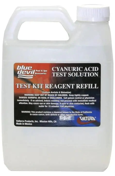 Valterra Blue Devil Cyanuric Acid Test Reagent 32 Oz | B7518Valterra Blue Devil Cyanuric Acid Test Reagent 32 Oz | B7518