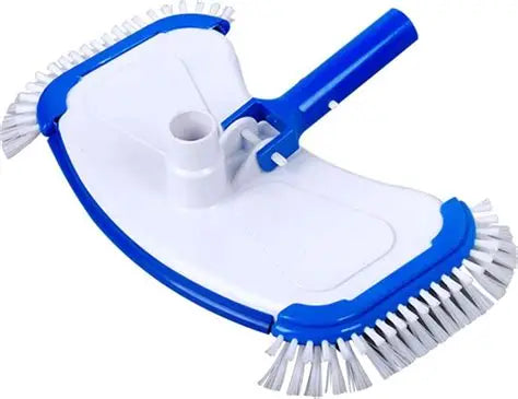 Large ABS Pool Vacuum Head with Side Brushes White | Pooline 11108Large ABS Pool Vacuum Head with Side Brushes White | Pooline 11108