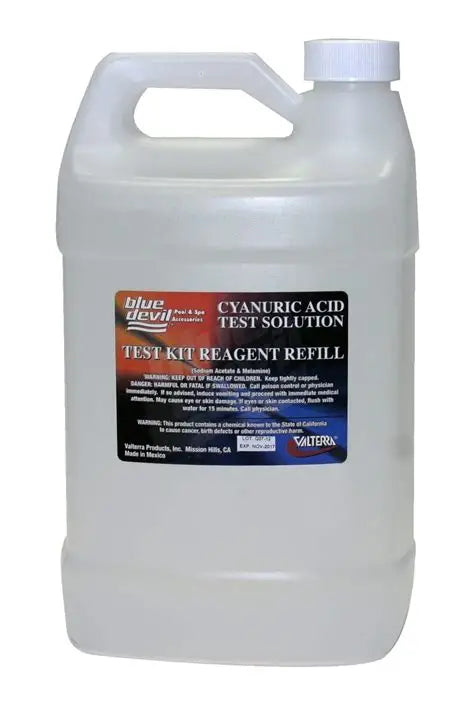 Valterra Blue Devil Cyanuric Acid Test Reagent 128 Oz (1 Gallon) | B7519Valterra Blue Devil Cyanuric Acid Test Reagent 128 Oz (1 Gallon) | B7519