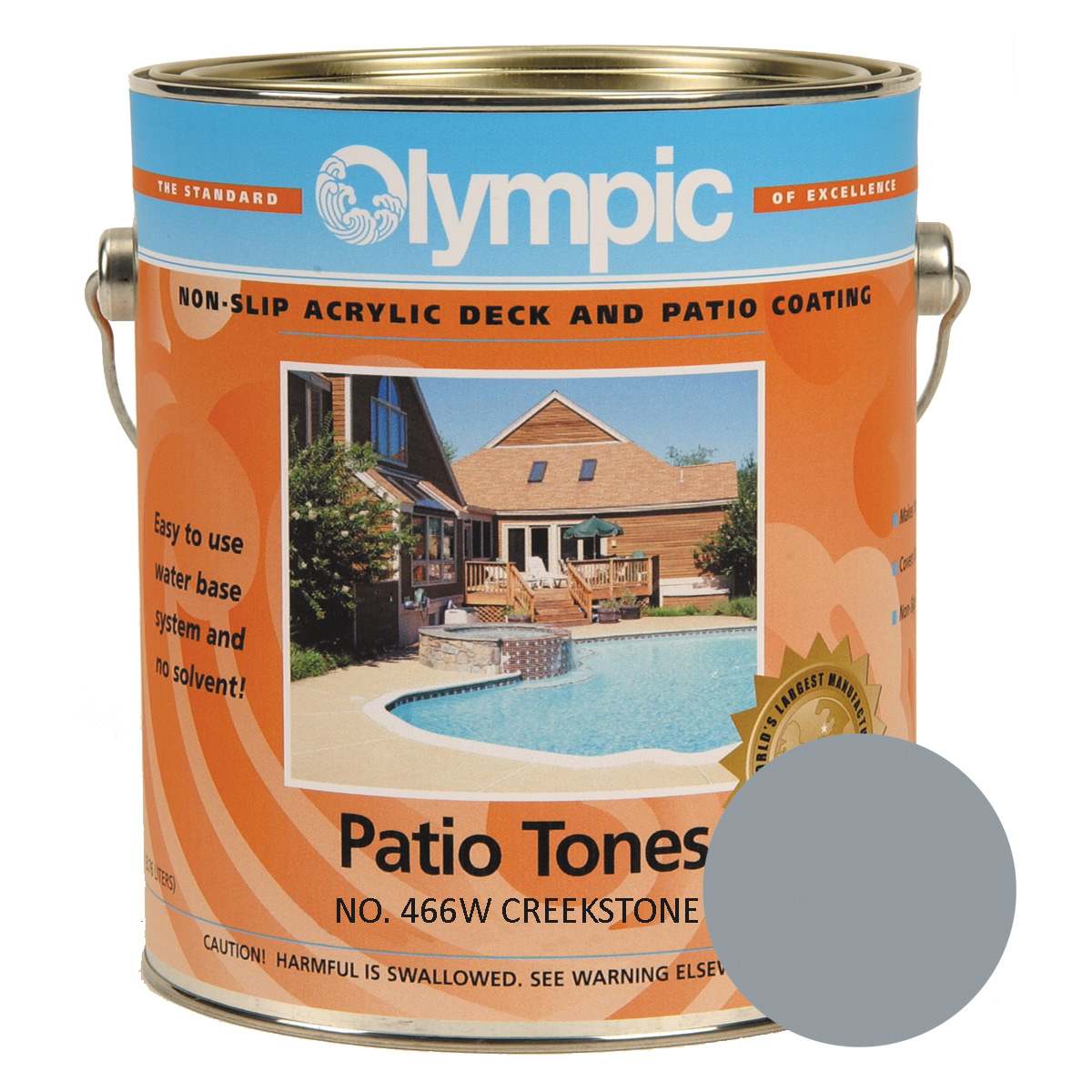 Kelley Technical Coatings Olympic Patio Tones Deck Coating, Creekstone | 466GL
