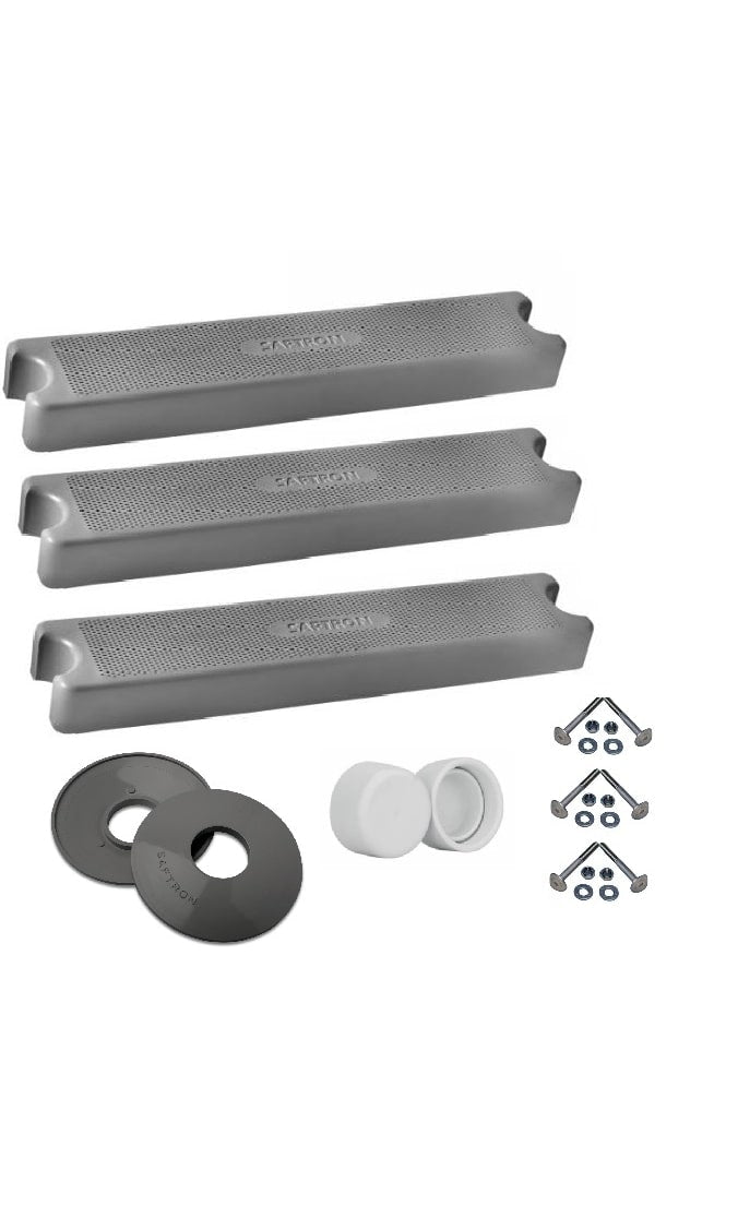 Saftron Complete Ladder Refurbishing Kit, Graphite Gray - P-3SLR-KIT-GG