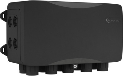 PAL Multi-Color Eight Zone DMX Transformer No Remote 500W 24VDC, 64-PCR-3D-500-8Z