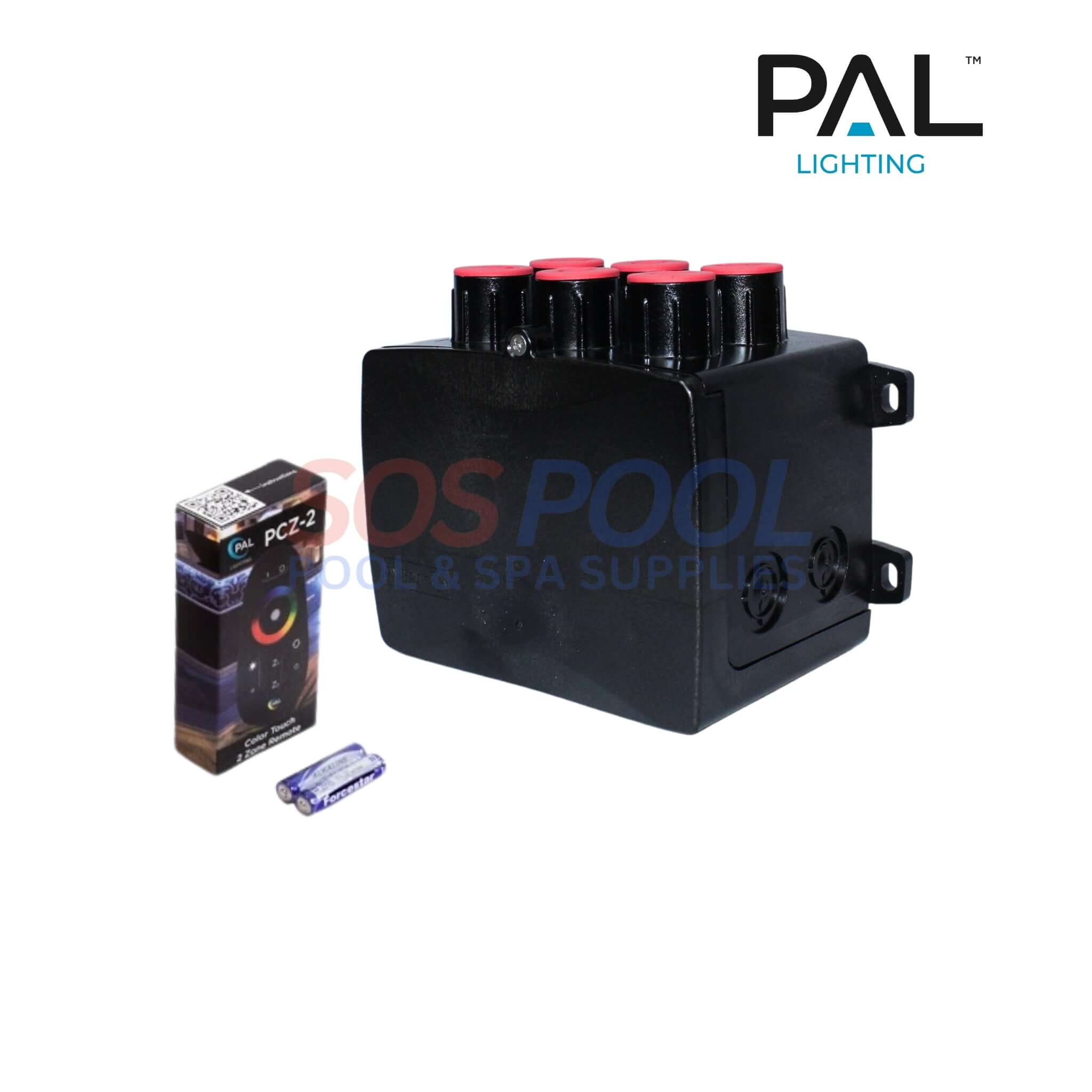 PAL Lighting Receiver Driver Transformer With Remote | Single Zone | 65W | 24V | 64-PCR-1Z-65