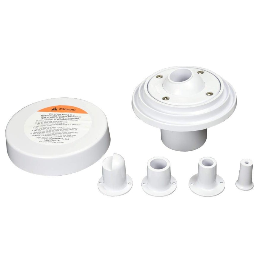 Pentair Eyeball Inlet Fitting, 1-1/2", White | 08429-0000