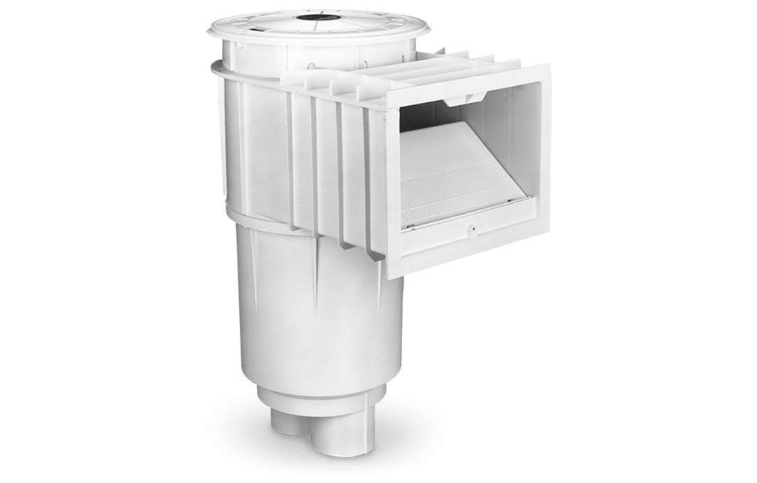 Pentair U-3 Pool Skimmer Assembly, Tan Lid, 2" Slip | 08650-2404