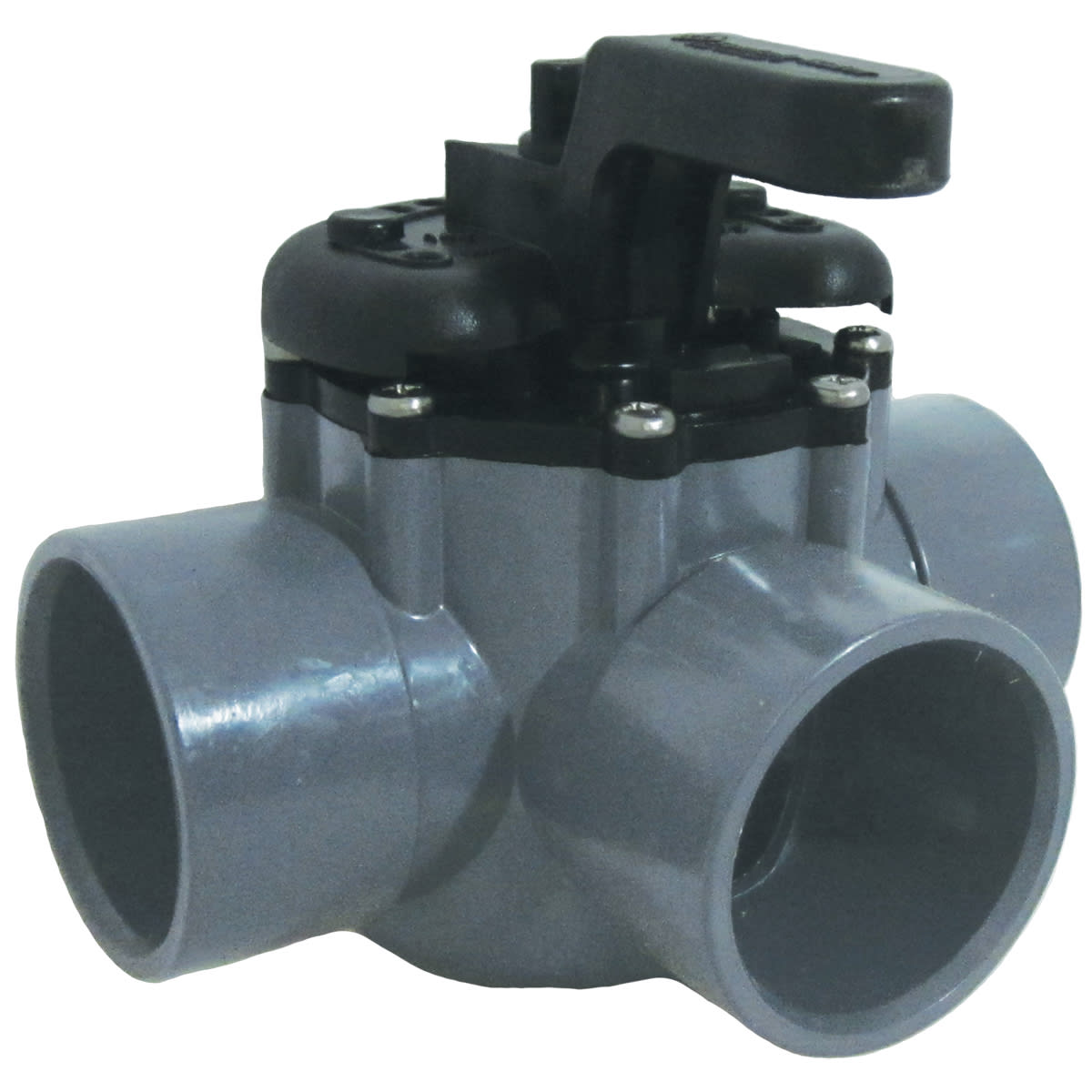 Pentair ComPool 1-1/2" 3-Way Diverter Valve, PVC | 263037