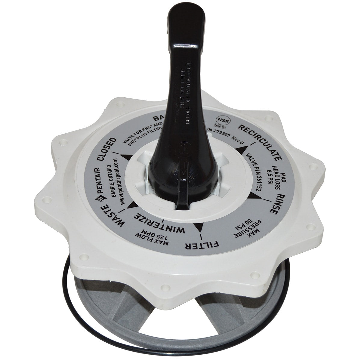 Pentair 2" Top Valve Assembly for HiFlow Multiport Valves — Part 270067Pentair 2" Top Valve Assembly for HiFlow Multiport Valves — Part 270067