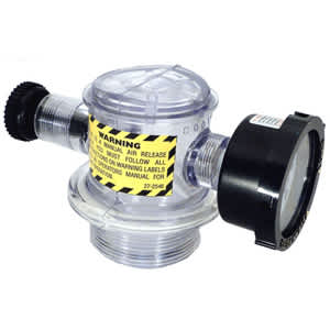 Pentair Manual Air Relief Assembly, Clear | 273564Z
