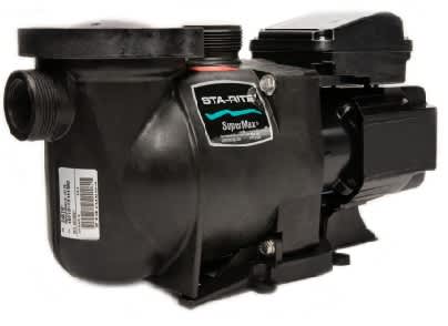 Pentair Sta-Rite SuperMax High Performance In-Ground Pool Pump, 1 HP, Single Speed, 115/230V | 348191