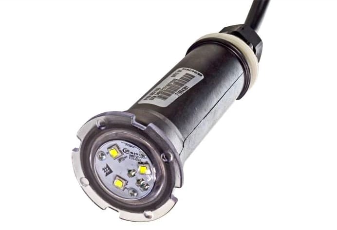 Pentair White Globrite Led 12V 100' Cord Nicheless Light 602104