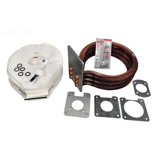 Pentair | 77707-0232 | Tube Sheet Coil Assembly Kit | Cupro-Nickel for MasterTemp Heater Water System