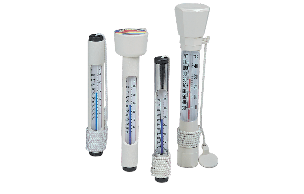 Pentair Tube Thermometer #130, Chrome, Brass | R141086