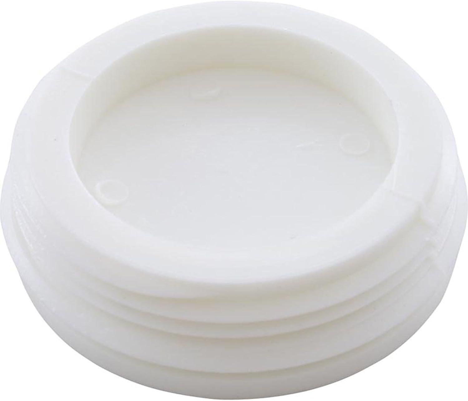 Pentair Rainbow Flat Plastic Plug 1-1/2", White | R22010Z