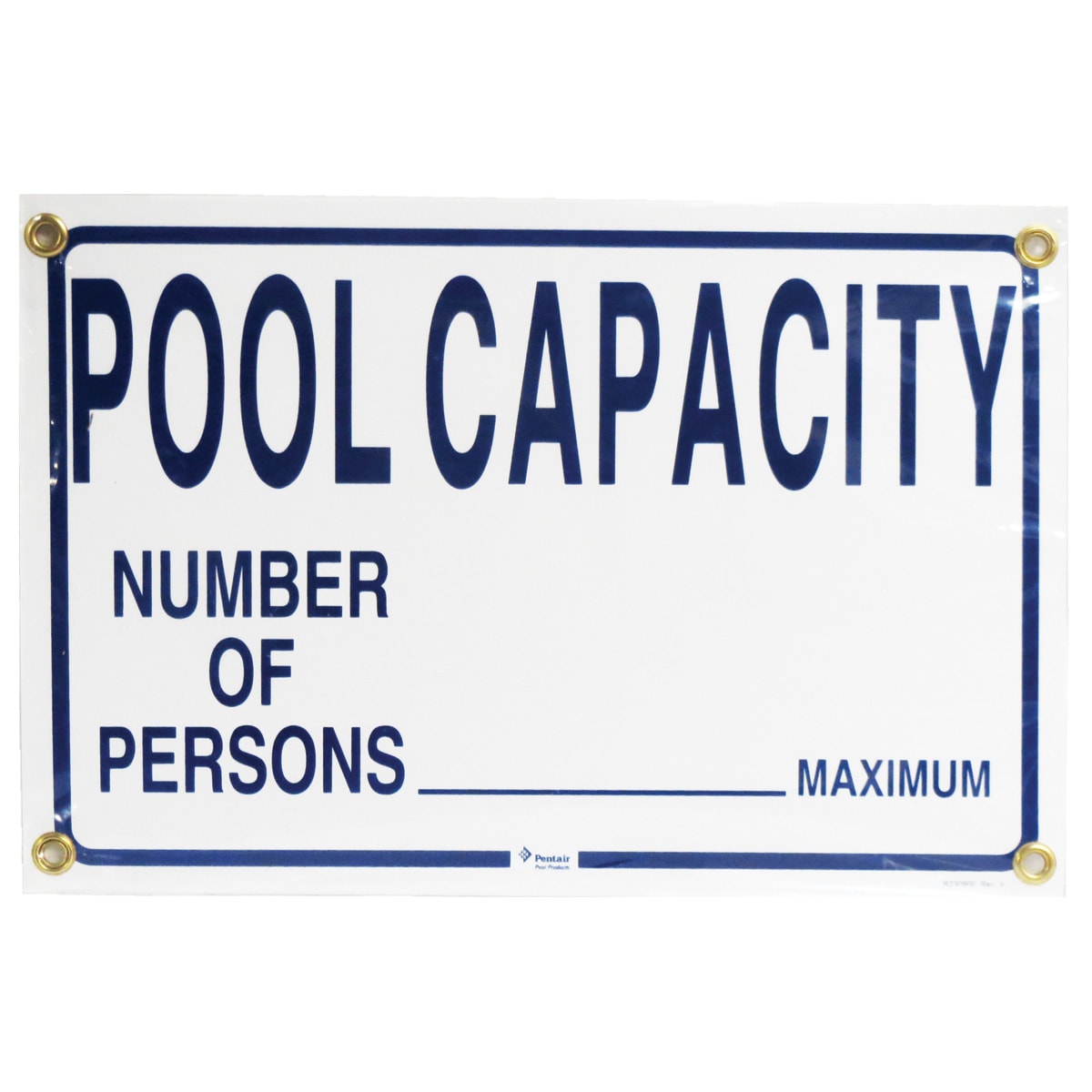 Pentair Rainbow Sign Pool Capacity 12X18 One | R230900