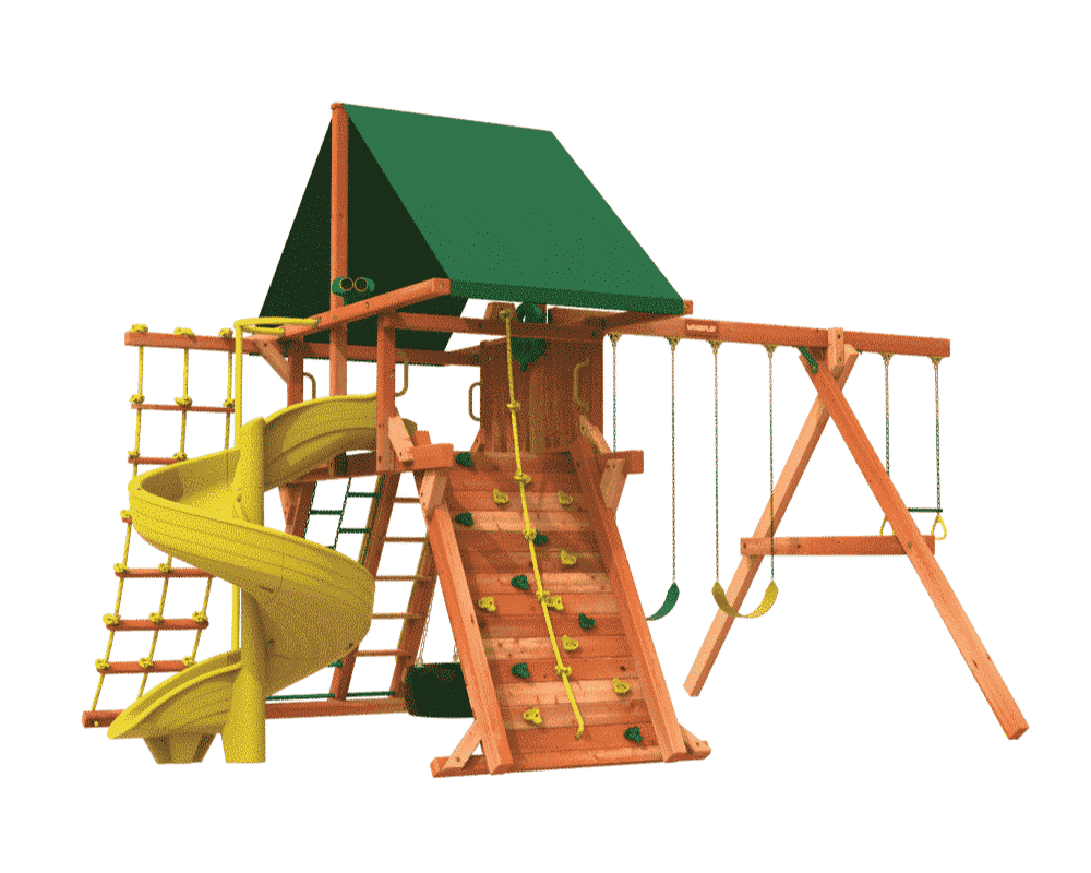 Woodplay Outback 6' D Swing Set