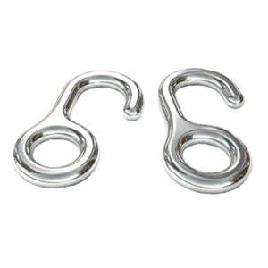 Perma-Cast S-Hook, Chrome Plated Brass | PH-55