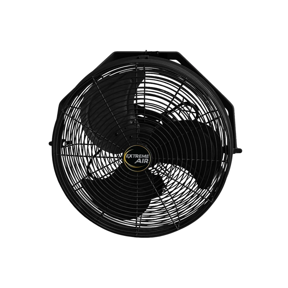 Extreme Air Premium Indoor/Outdoor Waterproof Fan – 18″ (Black)