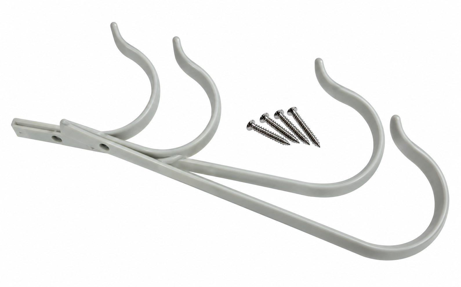 PoolStyle | PS2018 | Aluminum Pole Hanger with Screws – 2/Pack