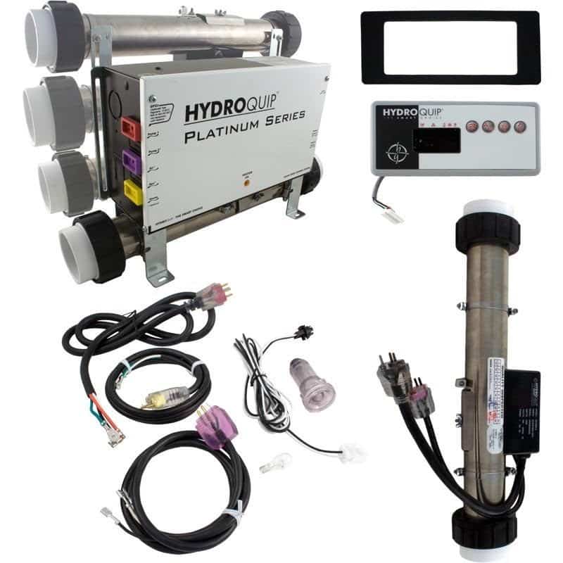 HydroQuip Platinum PS6502 Spa Control w/4.0kW Heater, ECO-8 Topside Control, Component Cords, 115/230V (PS6502-TC8)
