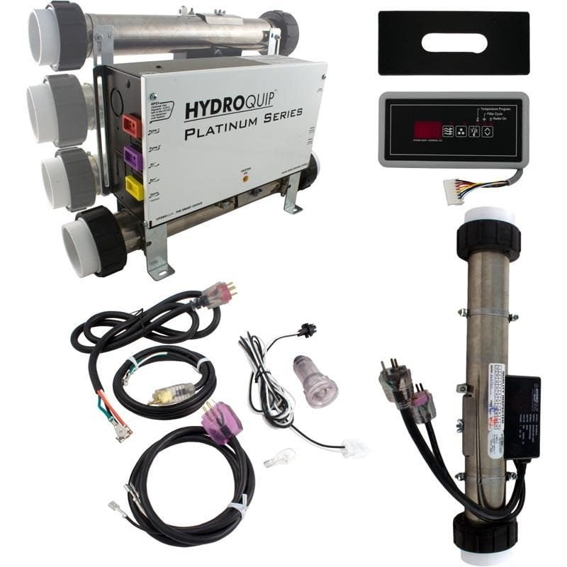 HydroQuip Platinum PS6502 Spa Control w/4.0kW Heater, ECO-6 Topside Panel, 115/230V, Component Cords (PS6502-TP6)