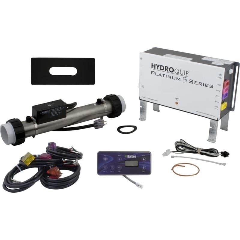 HydroQuip Platinum PS6503B Spa Control w/4.0kW Heater, HT-701S Topside Panel, 115/230V (PS6503B-4)