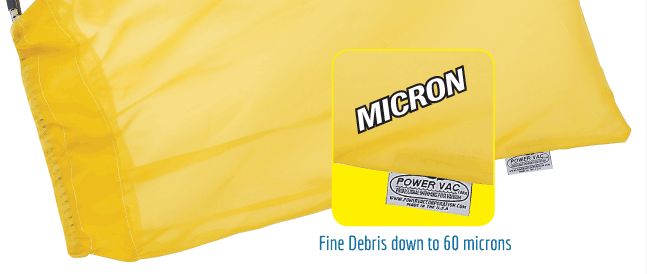 Power Vac Micro Mesh Debris Bag, for PV2100 & PV2500 | 020-D-2100