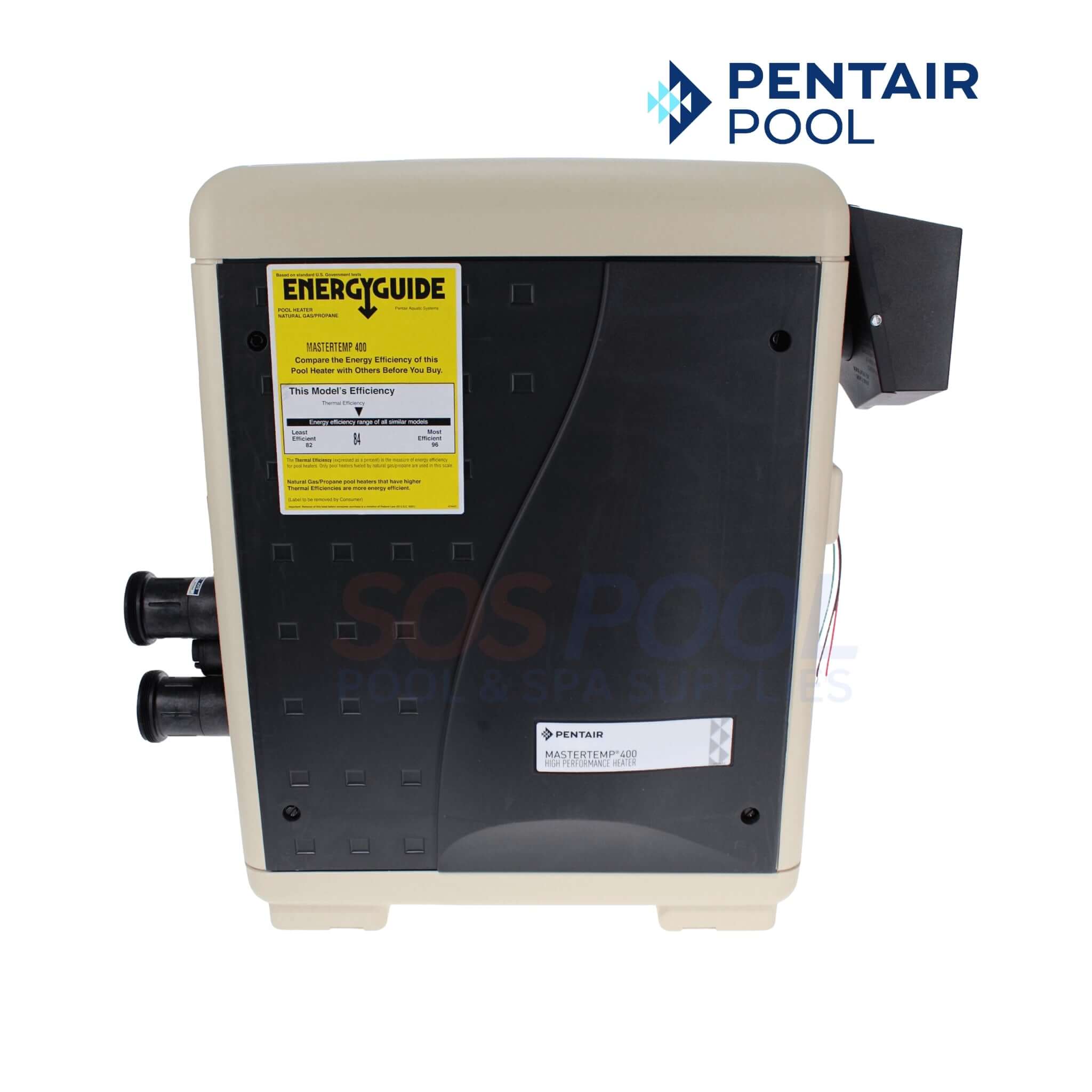 Pentair MasterTemp 400K Natural Gas Pool Heater | EC-462028