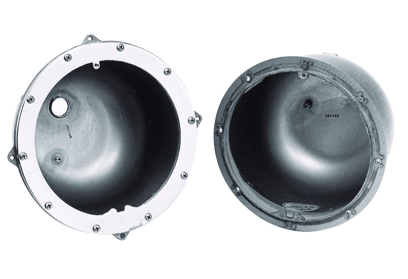 Pentair 1" Rear Hub Amerlite Large Stainless Steel Niche
