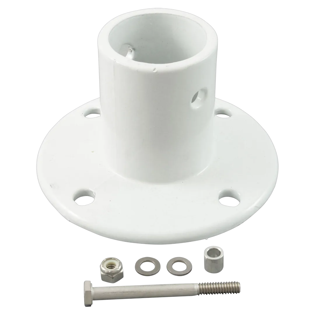 Perma-Cast PF-3119 White Aluminum Deck Flange