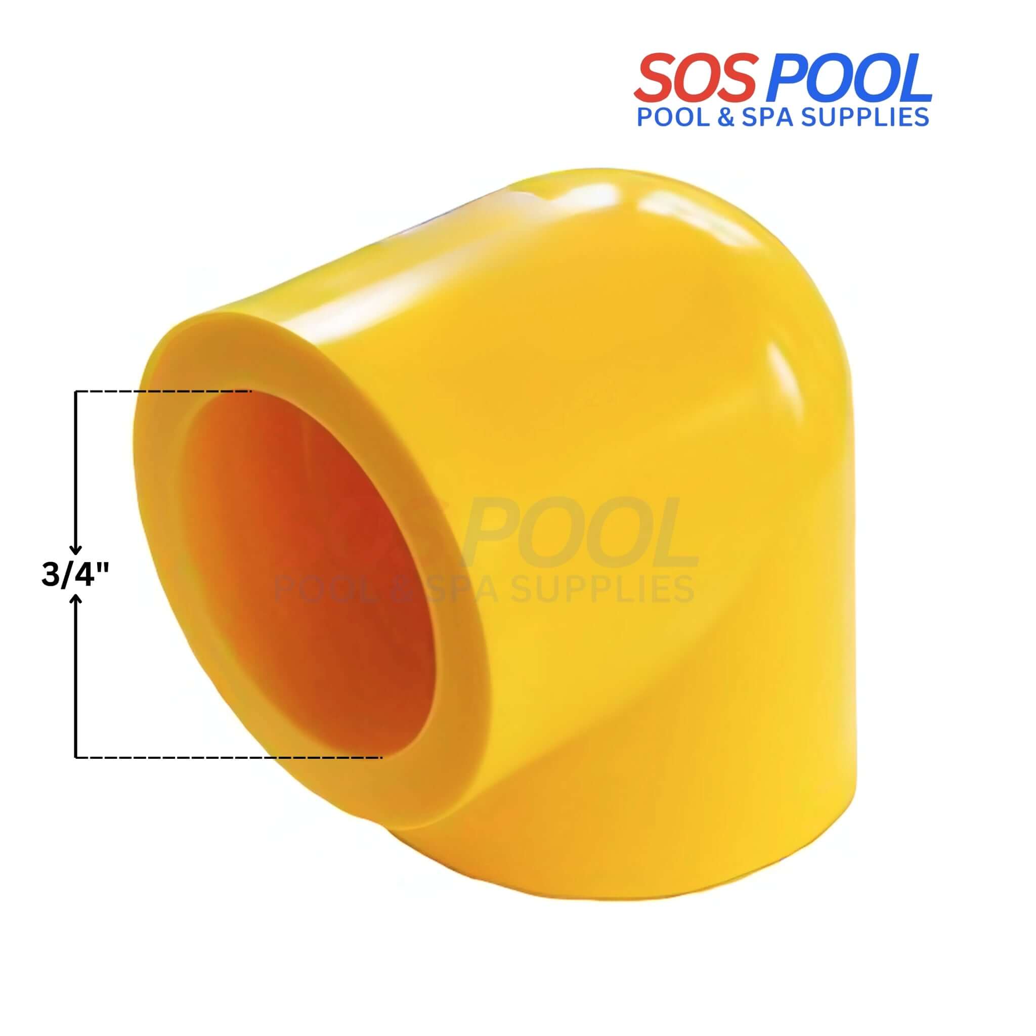 Poly Socket Fusion 90 Degree Elbow Fitting | 3/4"