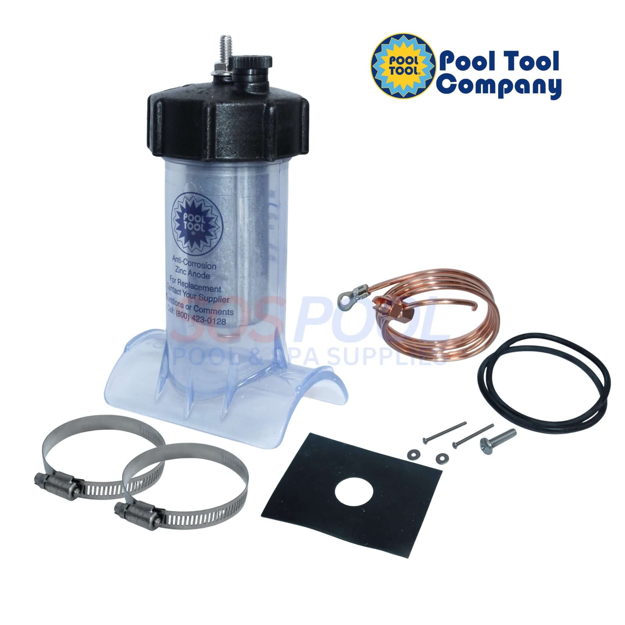 Pool Tool Inline Anti Electrolysis Corrosion Zinc Anode | 104C-2