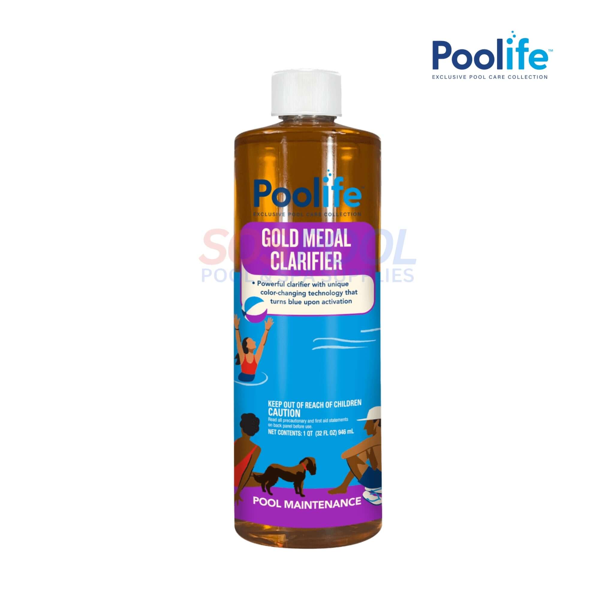 Poolife Gold Medal Swimming Pool Water Clarifier | 1 QT | 62018