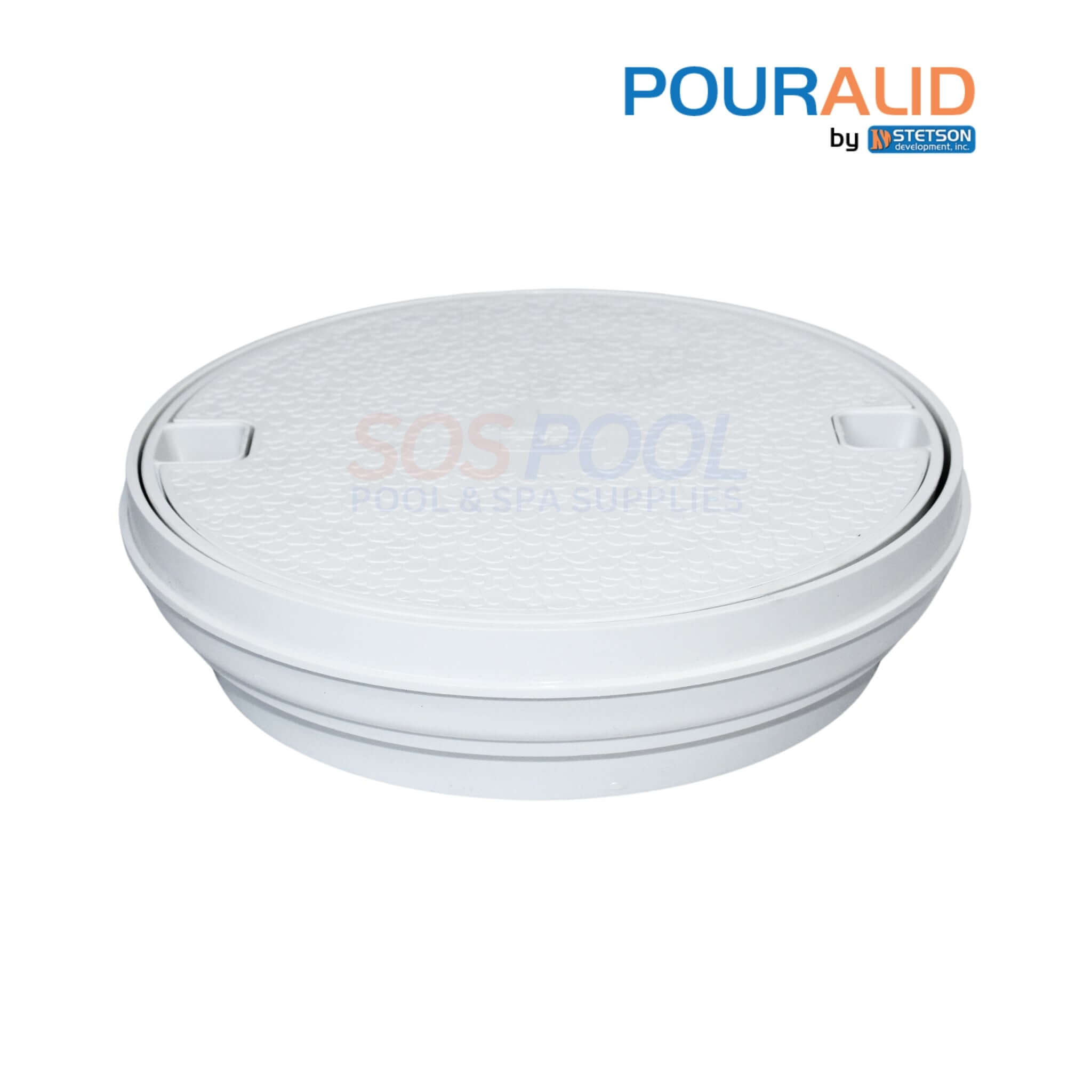 Pour-A-Lid Round Skimmer Cover | 10" | White | 201PALWHITE