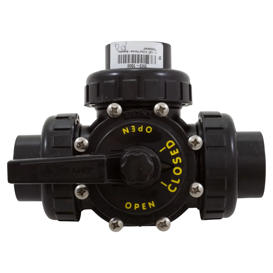 Praher OV3-1500U 3 Port Unionized Valve