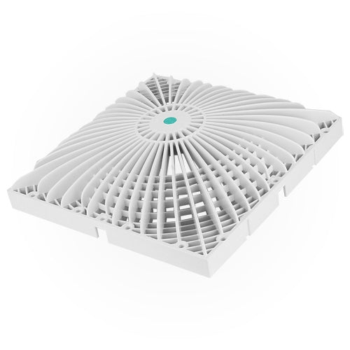 AquaStar 12" MoFlow Retrofit Suction Outlet Cover - White