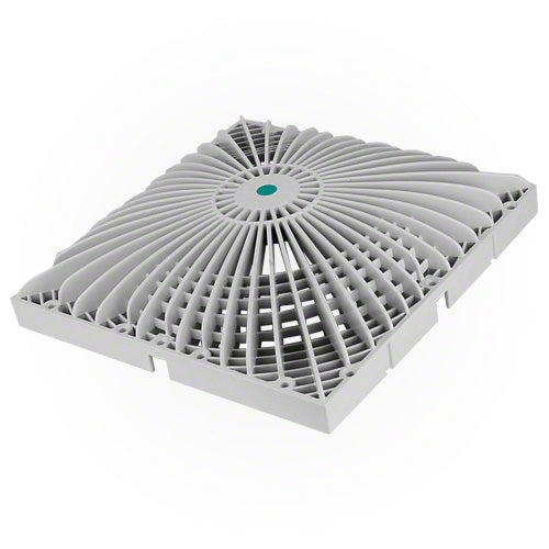 AquaStar 12" MoFlow Retrofit Suction Outlet Cover - Light Gray