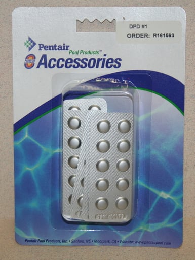 Pentair Number 1 DPD Tablets 50 per Bubble Pack