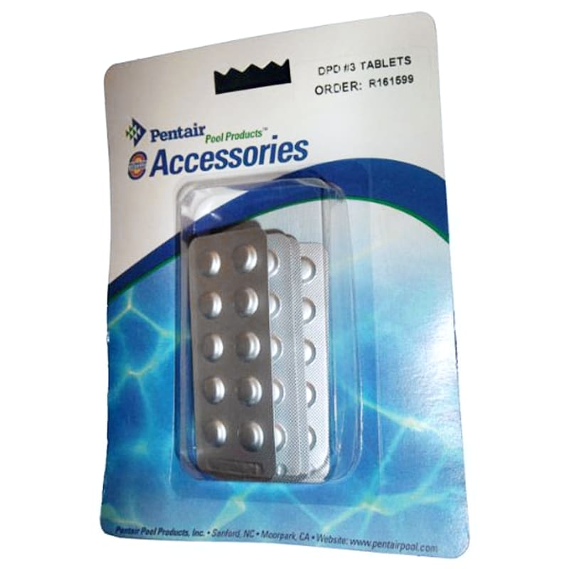 Pentair Number 3 DPD Tablets 50 per Bubble Pack