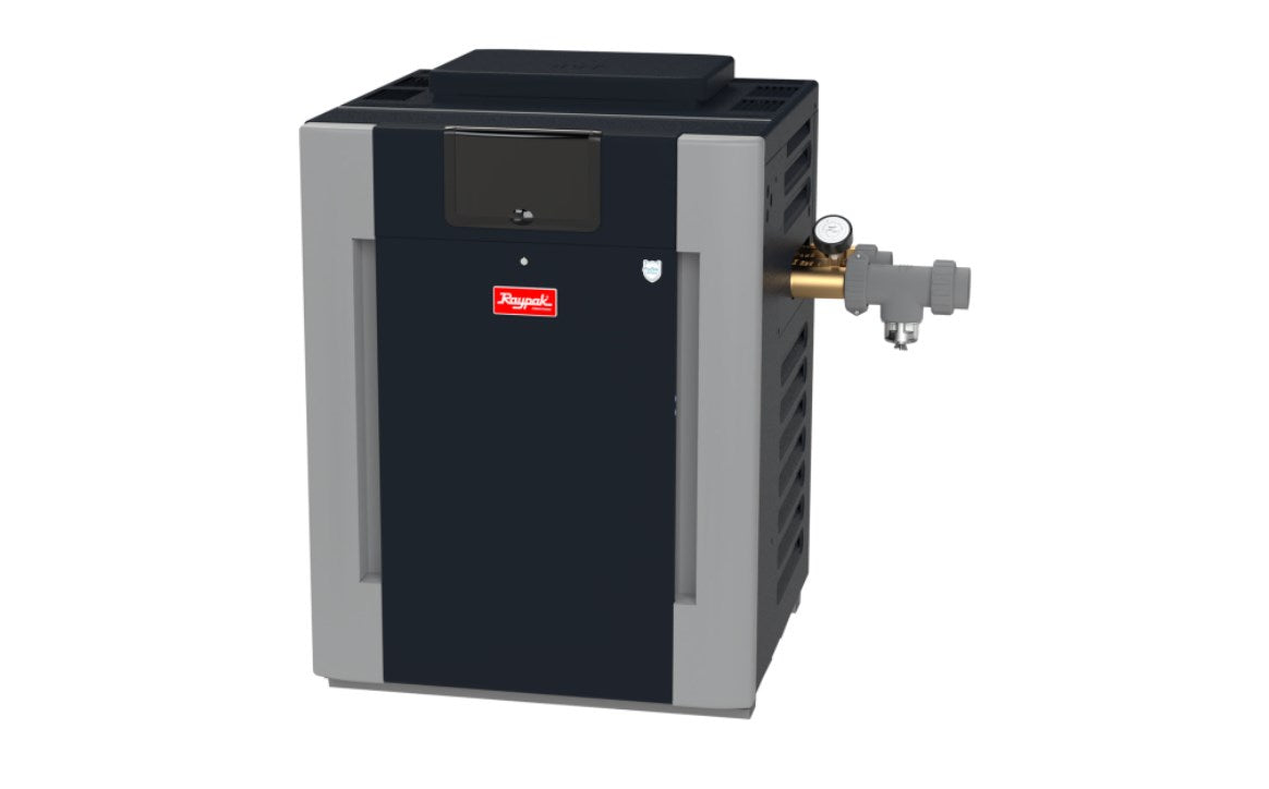 Raypak | 017412 | BR266AEPX #57 | 266,000 BTU ASME Propane Pool Heater – Electronic Ignition