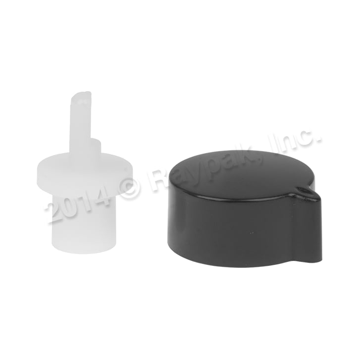 Raypak Thermostat Knob, for Models 185B to 405B and 206 | 009499F