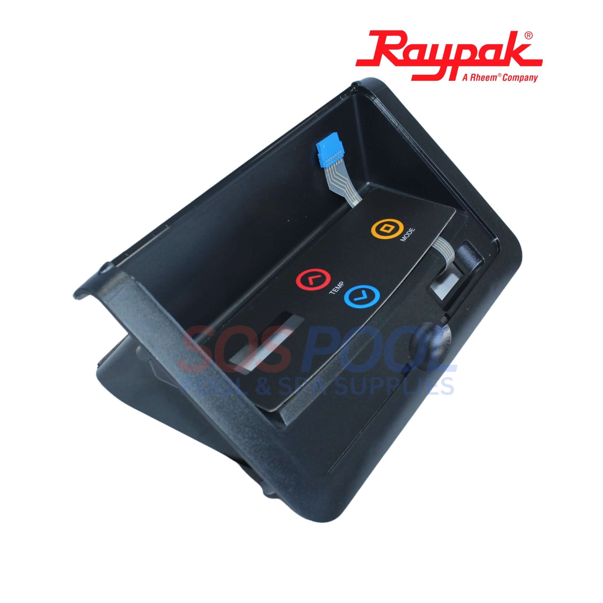 Raypak Control Bezel with Switch Decal For Heaters | After 5/2011 | 013491F