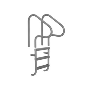 Saftron 7" x 26" Split Series 3-Step Wall Mounted Pool Ladder Graphite Gray, P-326-SL3-GG