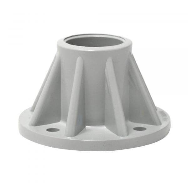Saftron 3" Surface Mounting Base, Gray (Single) - SB-3-G