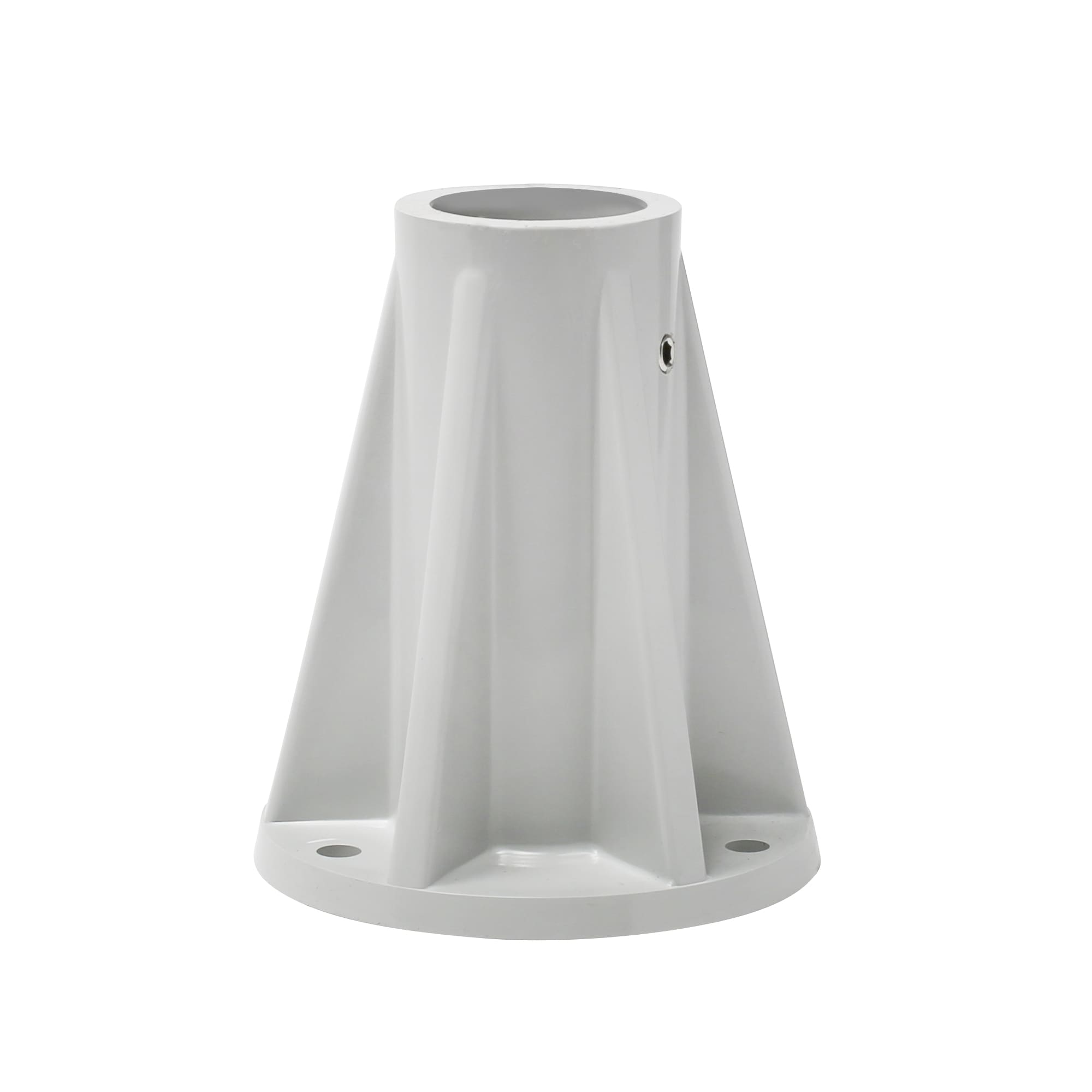 Saftron 6" Surface Mounting Base, Gray (Single) - SB-F-G