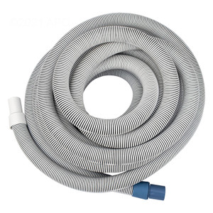 1.5" X 60' Commercial Pool Vacuum Hose With Swivel Cuff, IH217112060SI